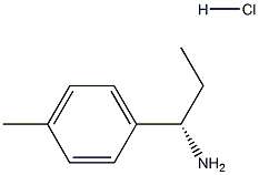 (S)-1-P-TOLYLPROPAN-1-AMINE-HCl 구조식 이미지