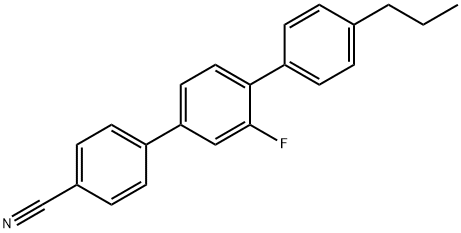 3'-Fluoro-4''-propyl-[1,1':4',1''-terphenyl]-4-carbonitrile Structure