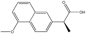 IMp. D (EP): (2S)-2-(5-Iodo-6-Methoxynaphthalen-2-yl)propanoic Acid(5-Iodonaproxen) Structure