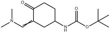 (3-DiMethylaMinoMethylene-4-oxo-cyclohexyl)-carbaMic acid tert-butyl ester Structure