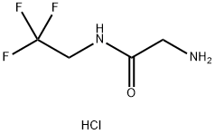2-AMino-N-(2,2,2-trifluoroethyl)acetaMide hydrochloride Structure
