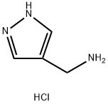 (1H-Pyrazol-4-yl)MethanaMine dihydrochloride 구조식 이미지