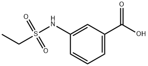 3-EthanesulfonaMidobenzoic acid 구조식 이미지