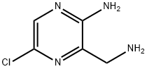 3-(AMinoMethyl)-5-chloropyrazin-2-aMine 구조식 이미지