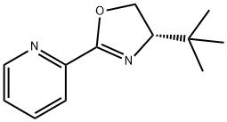 2-[(4S)-4-(1,1-diMethylethyl)-4,5-dihydro-2-oxazolyl]-Pyridine Structure
