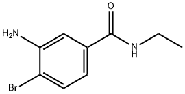 3-AMino-4-broMo-N-ethylbenzaMide Structure
