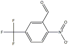 2-니트로-5-(트리플루오로메틸)벤즈알데히드 구조식 이미지
