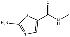 2-AMino-N-메틸티아졸-5-카르복사미드 구조식 이미지