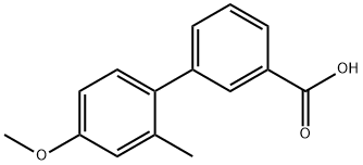 3-(4-Methoxy-2-Methylphenyl)benzoic acid Structure