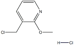3-(ChloroMethyl)-2-Methoxypyridine hydrochloride 구조식 이미지