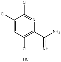 3,5,6-TrichloropicoliniMidaMide hydrochloride Structure