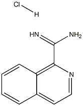 Isoquinoline-1-carboxiMidaMide hydrochloride Structure