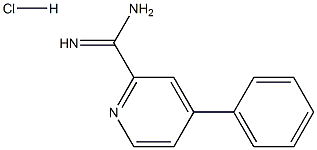 4-PhenylpicoliniMidaMide hydrochloride Structure