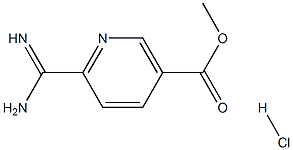 메틸6-카바MiMidoylnicotinate염산염 구조식 이미지