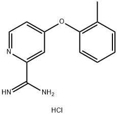 4-(o-Tolyloxy)picoliniMidaMide hydrochloride 구조식 이미지