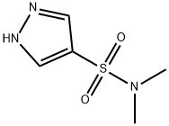 N,N-diMethyl-1H-pyrazole-4-sulfonaMide Structure