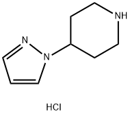4-(1H-피라졸-1-일)-피페리딘2HCl 구조식 이미지