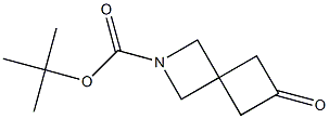 tert-butyl 6-oxo-2-azaspiro[3.3]heptane-2-carboxylate 구조식 이미지