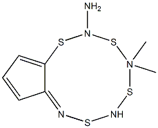 5,6-dihydro-4,4-diMethyl-4H-cyclopentathiazol-2-aMine 구조식 이미지