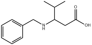 3-(benzylaMino)-4-Methylpentanoic acid Structure