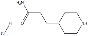 4-PiperidinepropanaMide,hydrochloride Structure