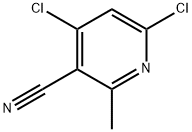 4,6-dichloro-2-Methylnicotinonitrile Structure