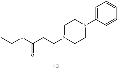 Ethyl 3-(4-phenylpiperazin-1-yl)propanoate dihydrochloride ,97% Structure