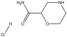 Morpholine-2-carboxaMide HCl 구조식 이미지