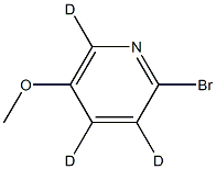 2-BroMo-5-Methoxypyridine-d3 Structure