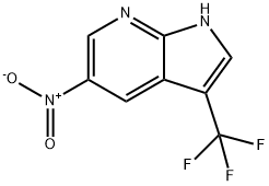 5-Nitro-3-(trifluoroMethyl)-7-azaindole Structure