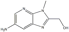 6-aMino-3-Methyl-3H-IMidazo[4,5-b]pyridine-2-Methanol Structure