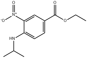 Ethyl 4-(isopropylaMino)-3-nitrobenzoate Structure