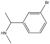 1-(3-broMophenyl)-N-MethylethanaMine Structure