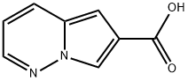 H-피롤로[1,2-b]피리다진-6-카르복실산 구조식 이미지