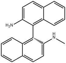 R- N-Methyl-[1,1'-Binaphthalene]-2,2'-diaMine Structure