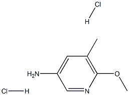 6-Methoxy-5-Methylpyridin-3-aMine dihydrochloride Structure