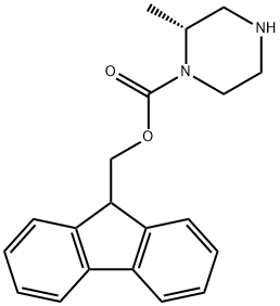 (R)-(9H-fluoren-9-yl)Methyl 2-Methylpiperazine-1-carboxylate Structure