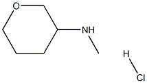 N-methyletrahydro-2H-pyran
-3-amine hydrochloride Structure