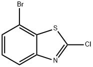 7-BroMo-2-클로로벤조티아졸 구조식 이미지