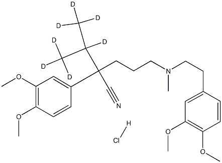 VerapaMil-d7 Hydrochloride Structure