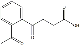 4-(2-ACETYLPHENYL)-4-OXOBUTANOIC ACID 구조식 이미지