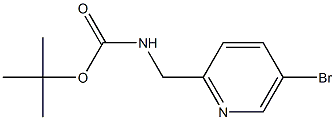 (5-BroMopyridin-2-ylMethyl)carbaMic acid tert-butyl ester 구조식 이미지