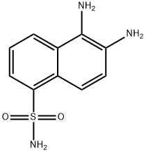 1-NaphthalenesulfonaMide, 5,6-diaMino- 구조식 이미지