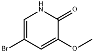 5-BroMo-3-메톡시피리딘-2-올 구조식 이미지