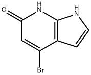 4-BroMo-6-hydroxy-7-azaindole Structure