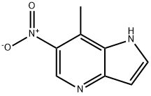 7-Methyl-6-nitro-4-azaindole Structure