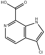 3-Chloro-6-azaindole-7-carboxylic acid Structure