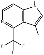 3-Iodo-4-(trifluoroMethyl)-5-azaindole Structure