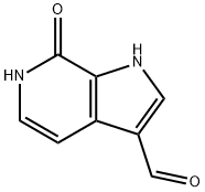 7-Hydroxy-6-azaindole-3-carbaldehyde Structure