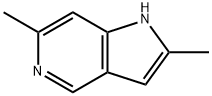 2,6-DiMethyl-5-azaindole Structure